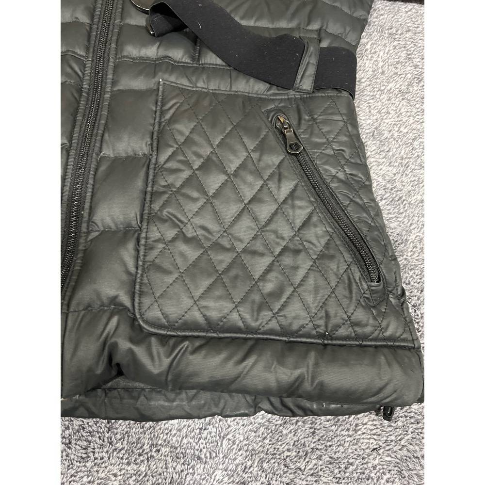 The North Face Womens 600 Down Puffer Jacket Black Quilted Hooded Small S/P - Picture 13 of 16